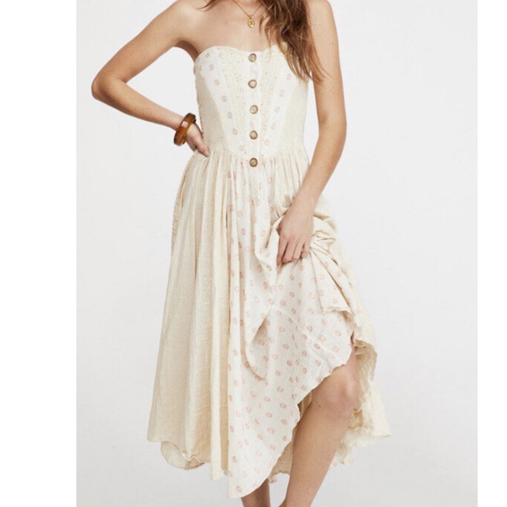 ✨HP✨ NWOTS FP AMANDA METALLIC DRESS (M)